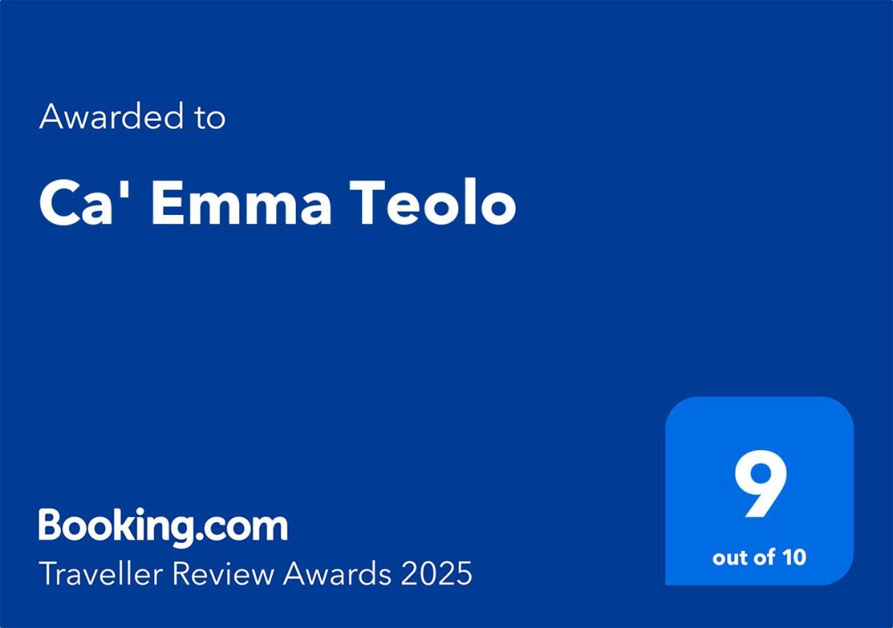 Апартаменты Ca' Emma Теоло Экстерьер фото